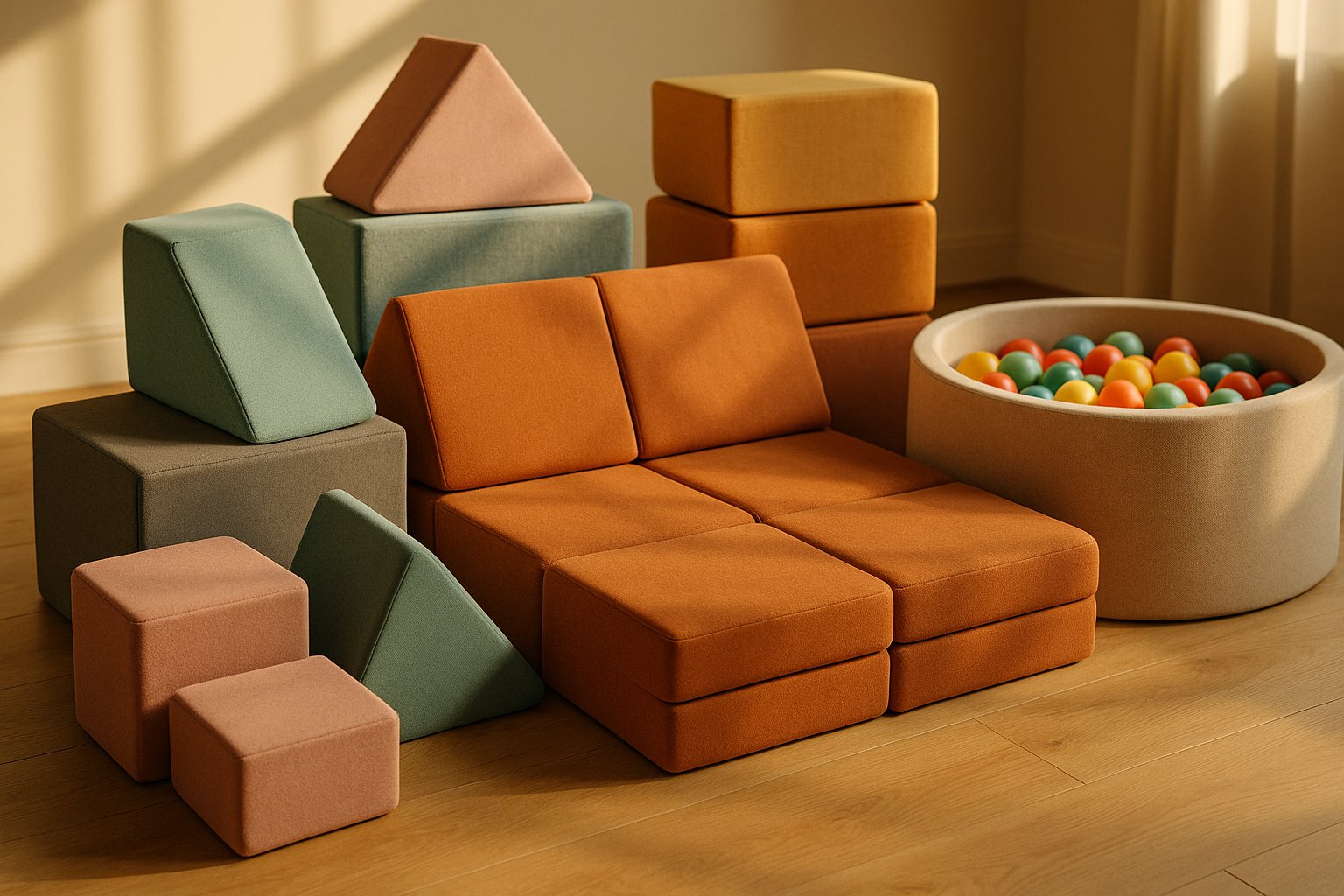 Hero Piscina de bolas quadrada em veludo, 2 tamanhos - lilás